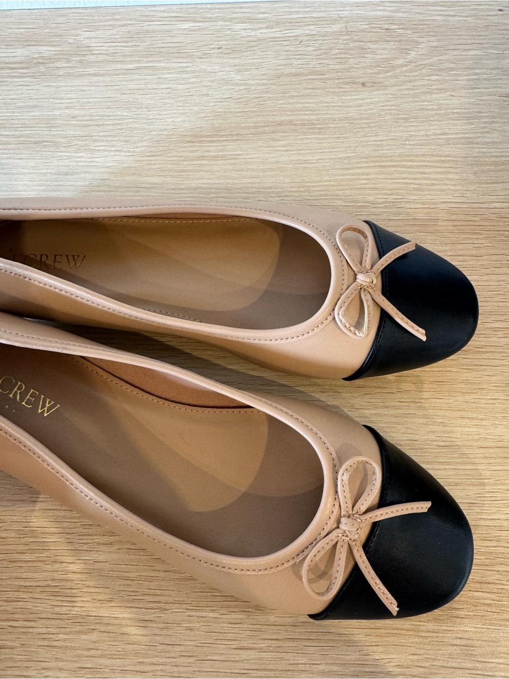 J.Crew Ballet flats with cap toe - Picture 3 of 4